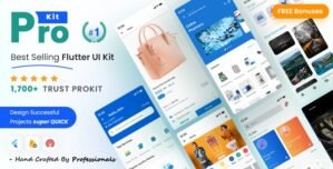 ProKit Flutter – Best Selling Flutter UI Kit 5.12.0