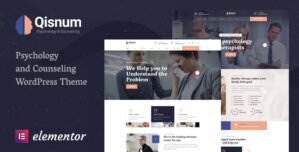 Qisnum – Psychology Counseling WordPress Theme