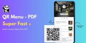 QR Menu – PDF. SaaS script for easy online menu