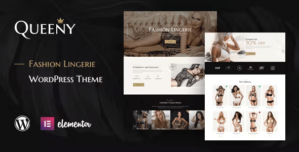 Queeny – Fashion Lingerie WordPress Theme 1.0.2