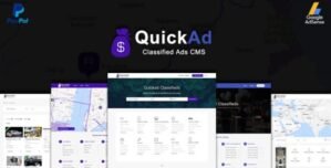 Quickad Classified Ads CMS PHP Script 1.0.4