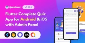 Quizhour – Flutter Quiz App for Android iOS with Admin Panel