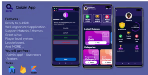 Quizin App – Quiz Application | Quiz Game | Level Up | Rank Up