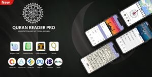 Quran Reader Pro | Listen Read Full Holy Quran Islamic App for Muslims