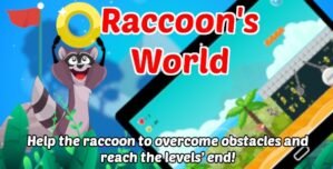 Raccoon’s World | Platform Game | Unity Complete Project for Android and iOS