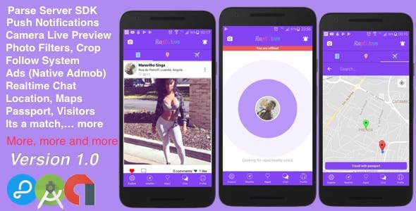 RapidLove - Dating, Photo sharing and Location based in one place
