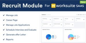 Recruit Module For Worksuite SAAS 2.1.0