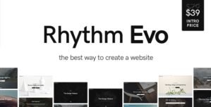 Rhythm – One Multipage WordPress Theme