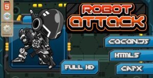 Robot Attack – Construct 2 I Construct 3 and Html5 Game