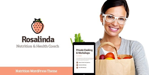 Rosalinda | Health Coach Vegetarian Lifestyle Blog WordPress Theme