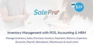 SalePro – POS, Inventory Management System with HRM Accounting