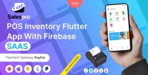 SalesPro Saas – Flutter POS Inventory Full App+Admin panel With Firebase 4.3