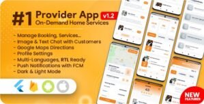 Service Provider App for On-Demand Home Services Complete Solution 2.2.2