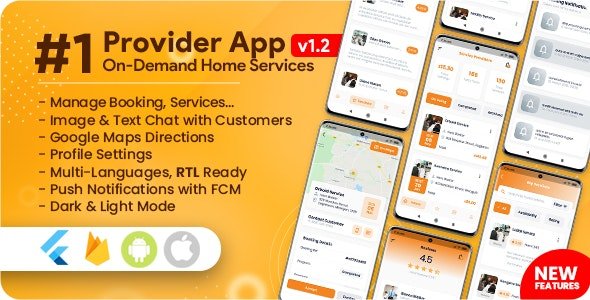 Service Provider App for On-Demand Home Services Complete Solution 2.2.2