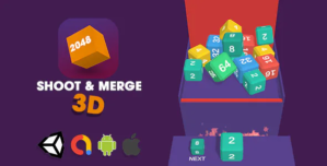 Shoot & Merge Number 3D – Unity Source Code