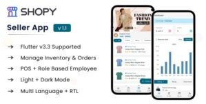 Shopy – Seller Flutter App
