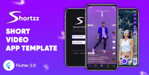 Shortzz : Short Video App Flutter Script With Admin Panel | Android | iOS | Tiktok Clone | Full App