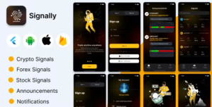 Signally – Forex, Stocks and Crypto Signals – Mobile Web Complete Solution V4