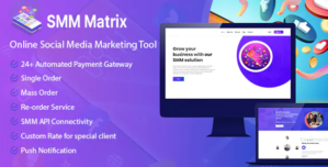 SMM Matrix – Social Media Marketing Tool 3.1