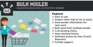 SMTP Bulk Email Sender-Bulk Mailer-Source Code