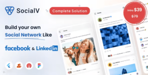 SocialV – Social Network Flutter App with BuddyPress (WordPress) Backend 5.12.0