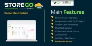 StoreGo SaaS – Online Store Builder 5.7