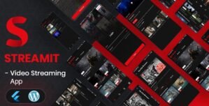 Streamit – Flutter Full App For Video Streaming With WordPress Backend