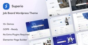 Superio – Job Board WordPress Theme 1.2.38