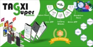 Tagxi Super Bidding – Taxi + Goods Delivery Complete Solution With Bidding Option