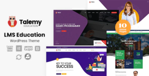 Talemy – LMS Education WordPress Theme 1.2.16