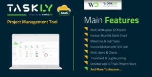 TASKLY SaaS – Project Management Tool 4.7