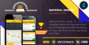 Taxi Booking App – A Complete Clone of UBER Android