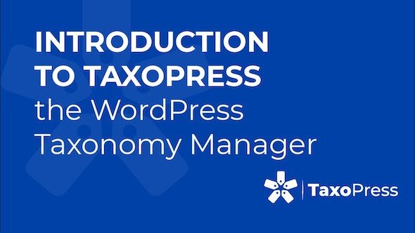 TaxoPress Pro - the WordPress Taxonomy, Category and Tag Plugin