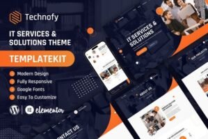 Technofy – IT Services Solutions Elementor Template Kit