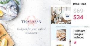 Thalassa – Seafood Restaurant Theme