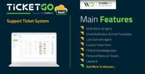 TicketGo SaaS – Support Ticket System