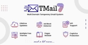 TMail – Multi Domain Temporary Email System 7.4