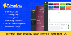 Tokenbox – Best Security Token Offering Platform (STO) 2.0