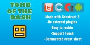 Tomb of the Dash – Template for Construct 3