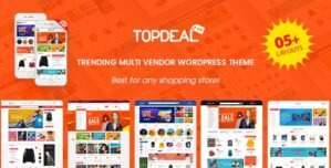 TopDeal – Multi Vendor Marketplace Elementor WooCommerce WordPress Theme (Mobile Layouts Ready) 2.3.2
