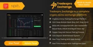 Tradexpro Exchange – Crypto Buy Sell and Trading platform, ERC20 and BEP20 Tokens Supported 2.9.7
