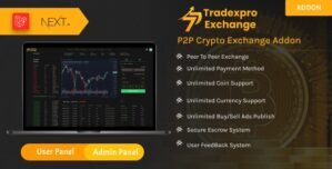Tradexpro P2P – Pair to Pair Crypto Exchange Addon
