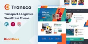Transco – Transport and Logistics WordPress Theme