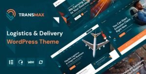 Transmax – Logistics Delivery Company WordPress Theme 1.0.10