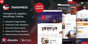 Tranxpress – Transport Logistics WordPress Theme