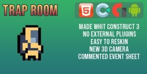 Trap Room – Template for Construct 3