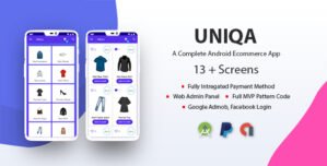 Uniqa – An android eCommerce app with admin panel