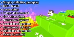 Unity Game Template – Hoppy Rampage