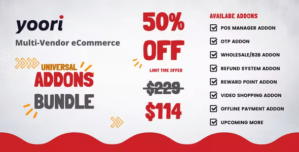 Universal Addon Bundle for YOORI eCommerce 1.0.7