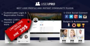 UserPro – Community and User Profile WordPress Plugin 5.1.0